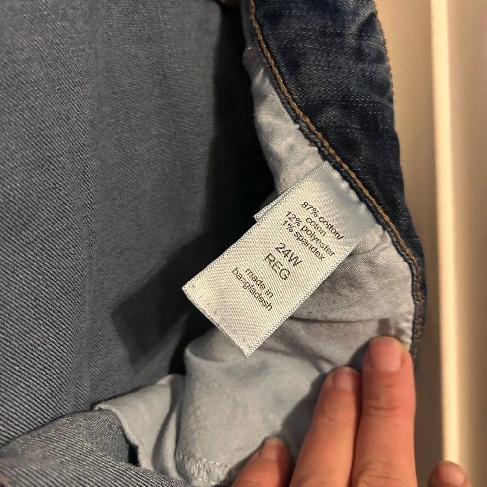 Maurices Indigo Boot Cut Jeans plus size 24 - Picture 5 of 6